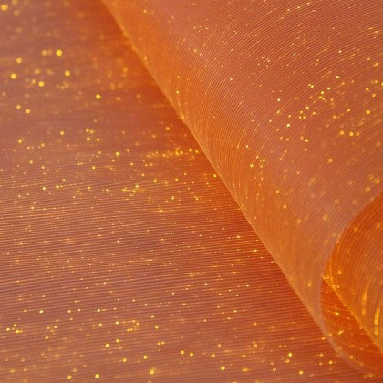 VELO ORANGE FABRIC (LUMINOUS FIBER OPTIC FABRIC)